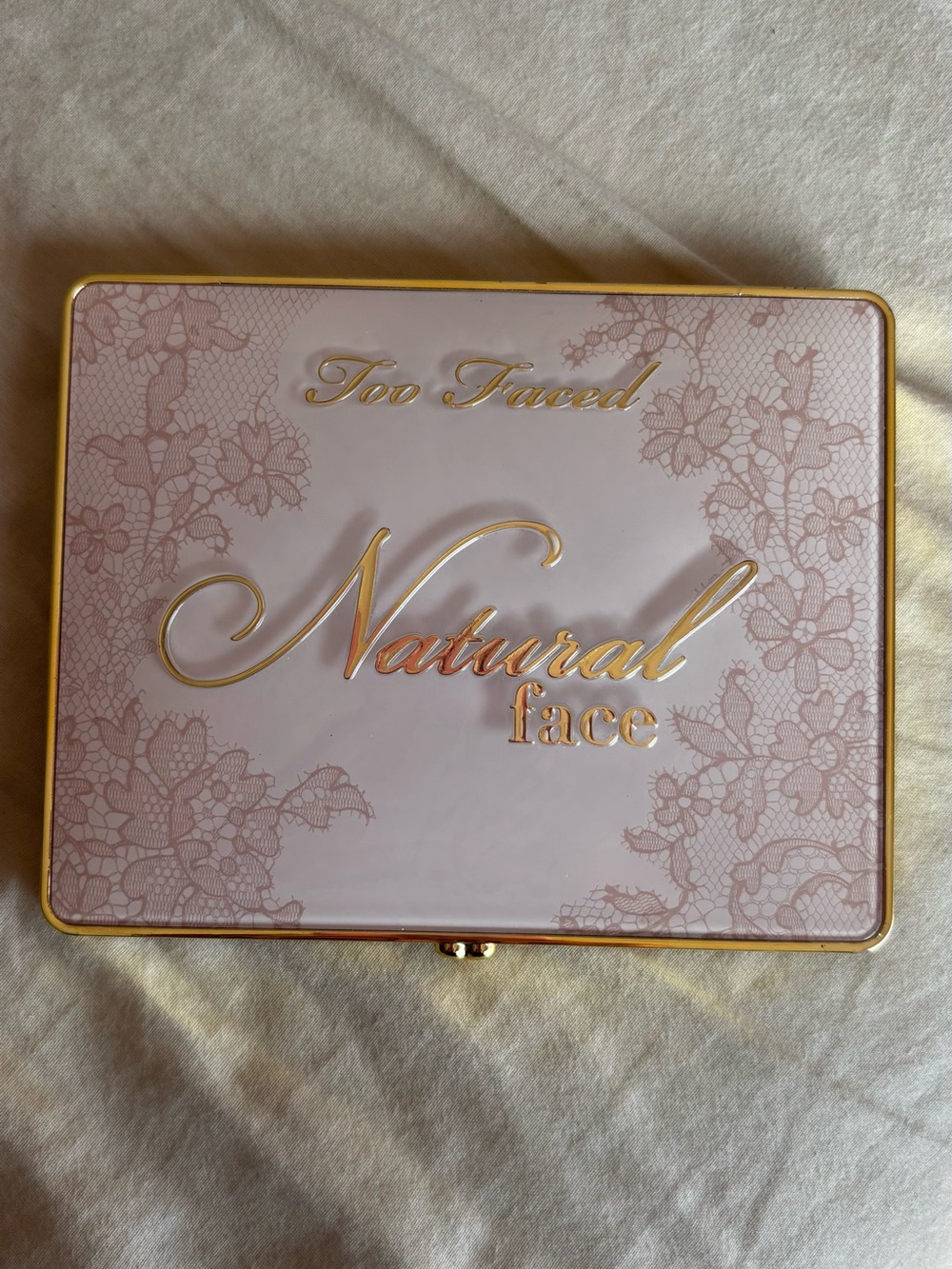 Too Faced Natural Face Highlighter Palette - Pink & Gold